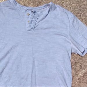 Arizona Short Sleeve Henley T-Shirt White M